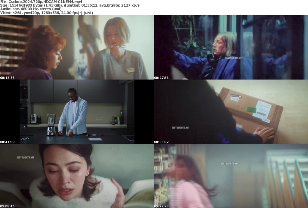 Cuckoo 2024 720p HDCAMC1NEM4 ReleaseBB