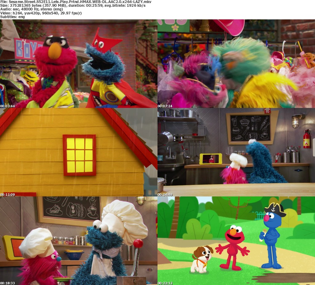 Sesame Street S52E11 WEB-DL x264-LAZY